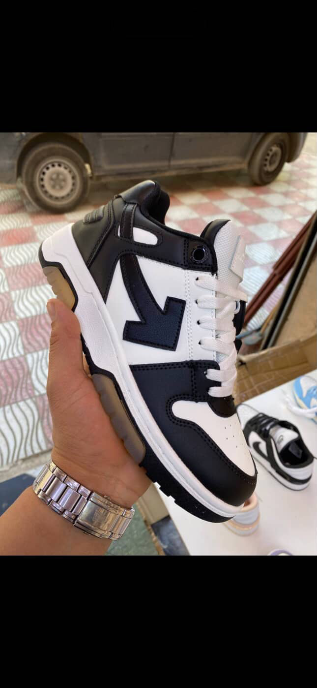 Off-White Out Of Office Calf Leather Panda