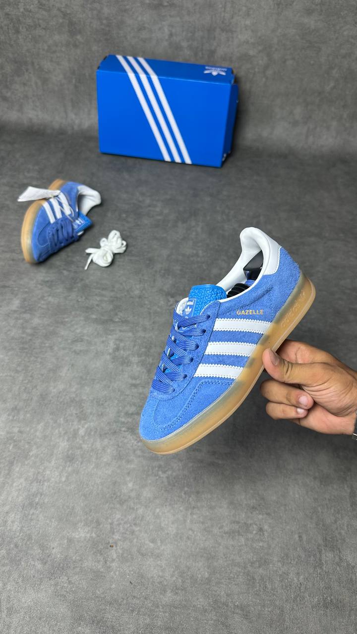 adidas Gazelle Indoor Blue Bird Cloud White