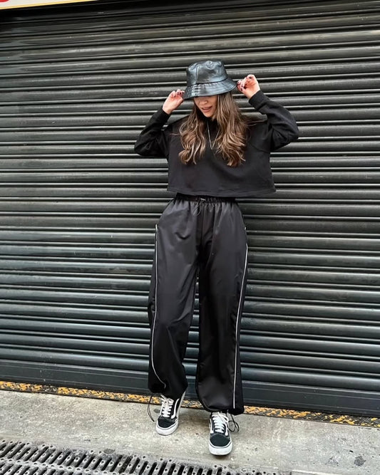 Pantalon Parachute Y2K