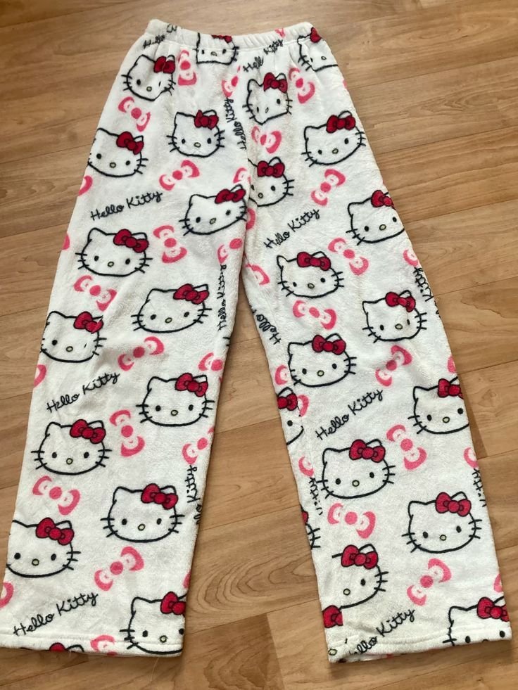 Hello Kitty Flannel Pajama Pants