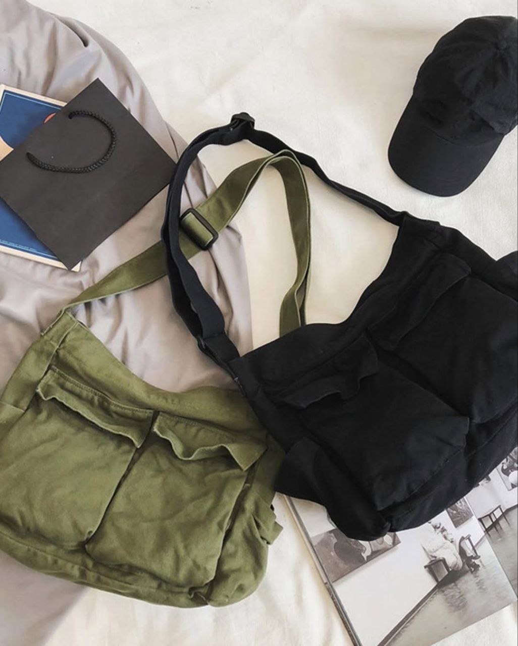 Back Bag Vintage Black