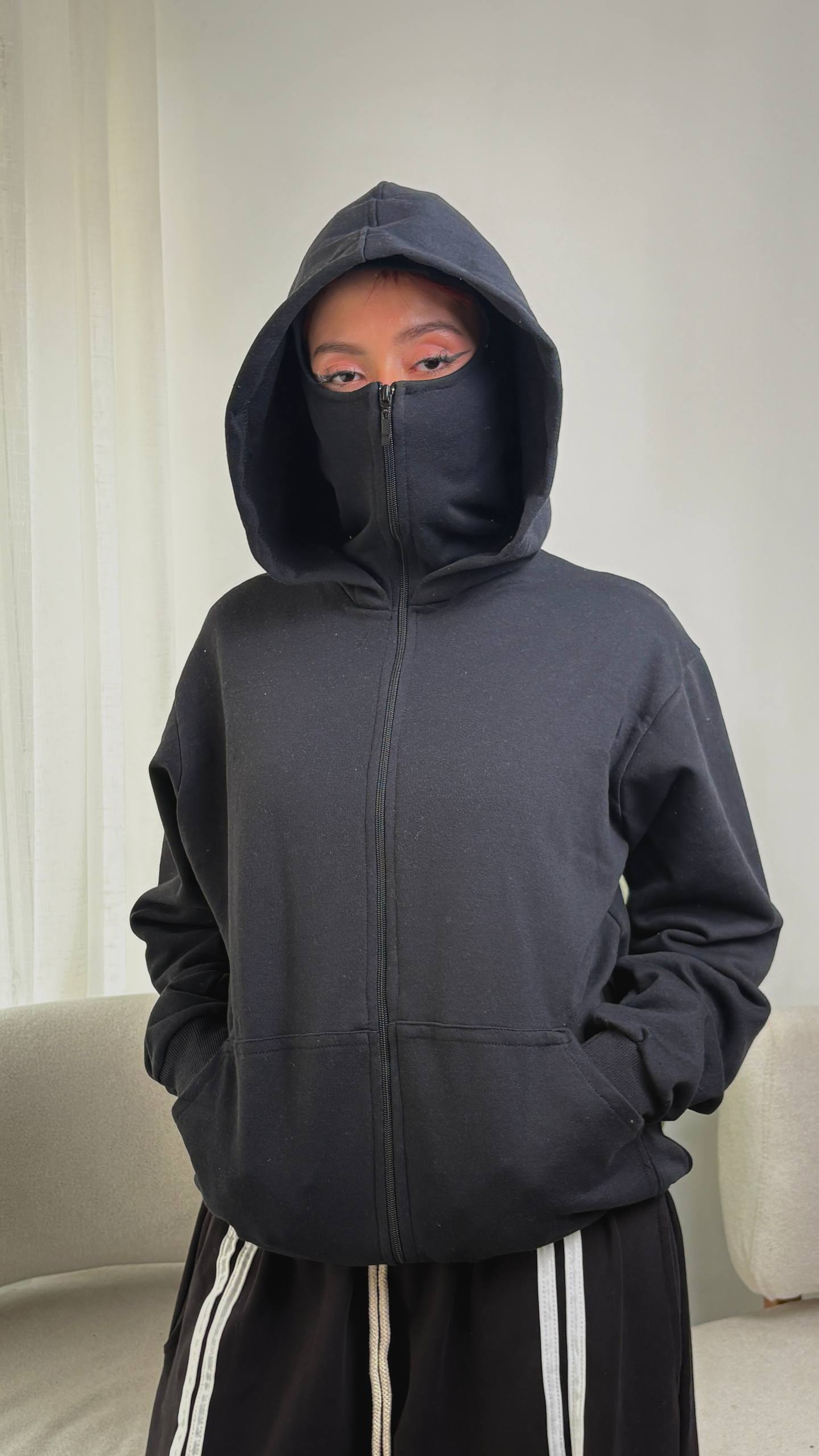 Ninja Hoodie Zip Up