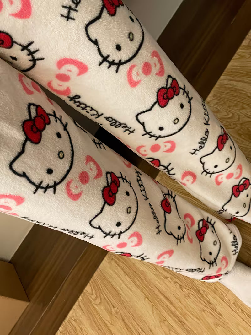 Hello Kitty Flannel Pajama Pants