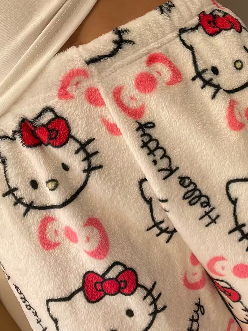 Hello Kitty Flannel Pajama Pants