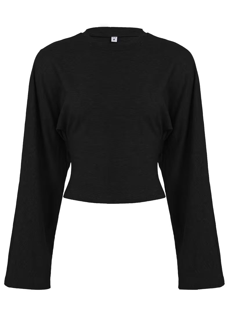 Basic Casual Batwing Sleeve T-Shirt