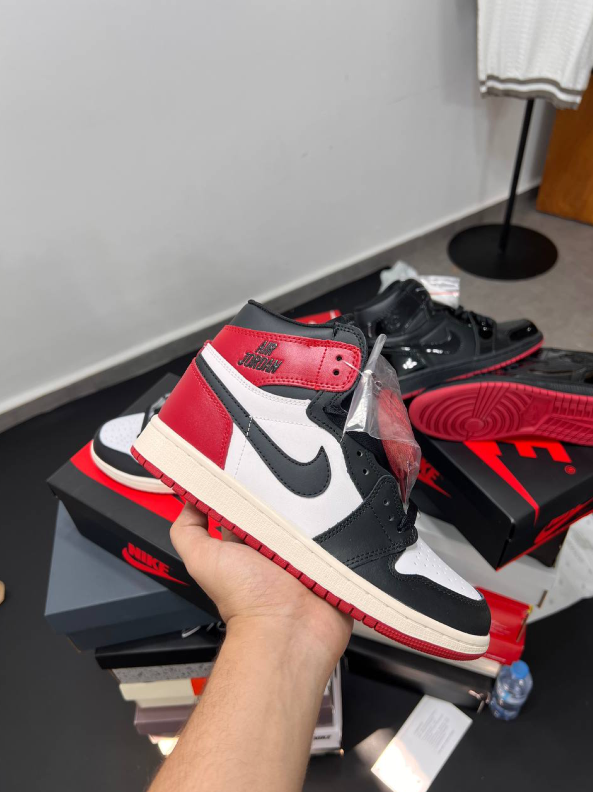 Jordan 1 Retro High OG Black Toe Reimagined