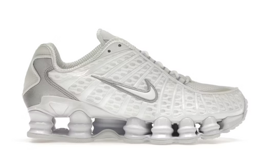 Nike Shox TL White Metallic Silver