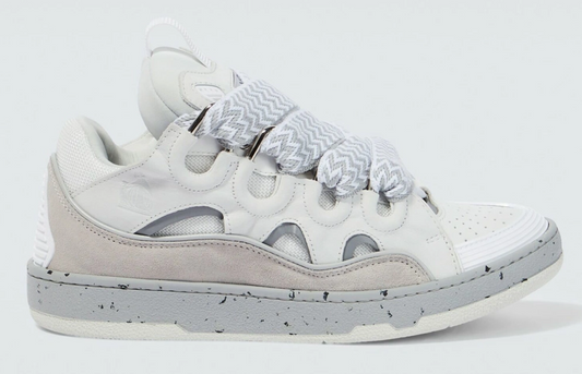 Lanvin Curb Sneaker White Grey