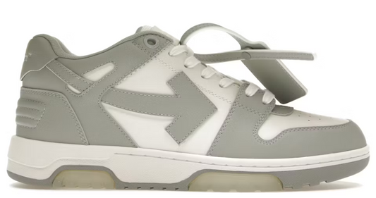 Off-White Out Of Office Calf Leather White Grey