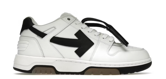 OFF-WHITE Out Of Office OOO 30 MM Low Tops Black White Blue