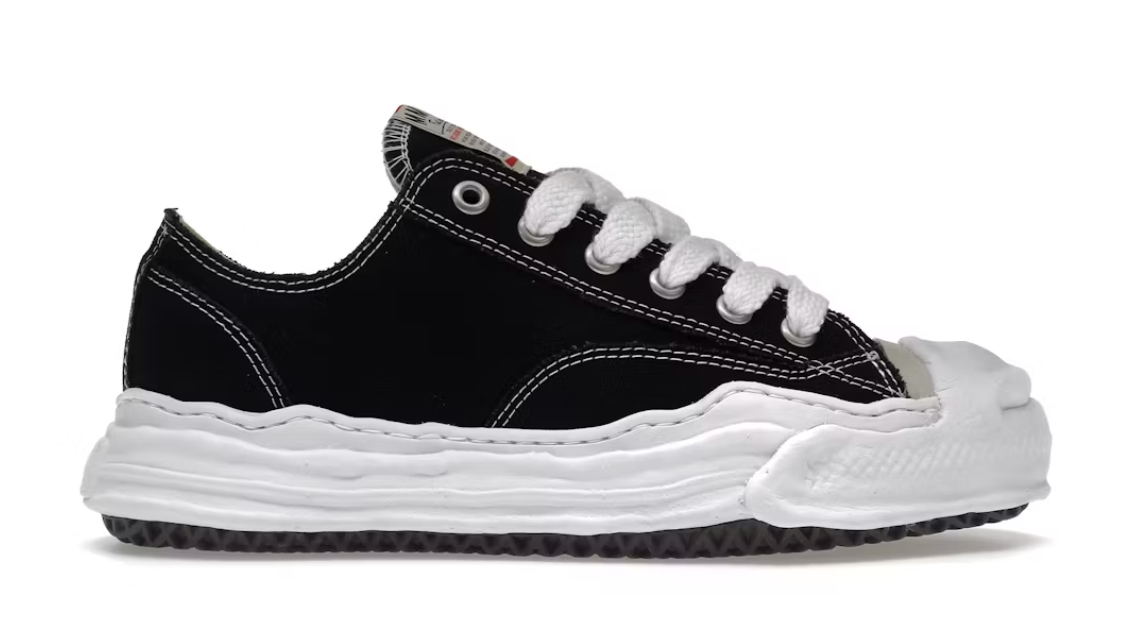 Maison Mihara Yasuhiro Hank OG Sole Canvas Low Black