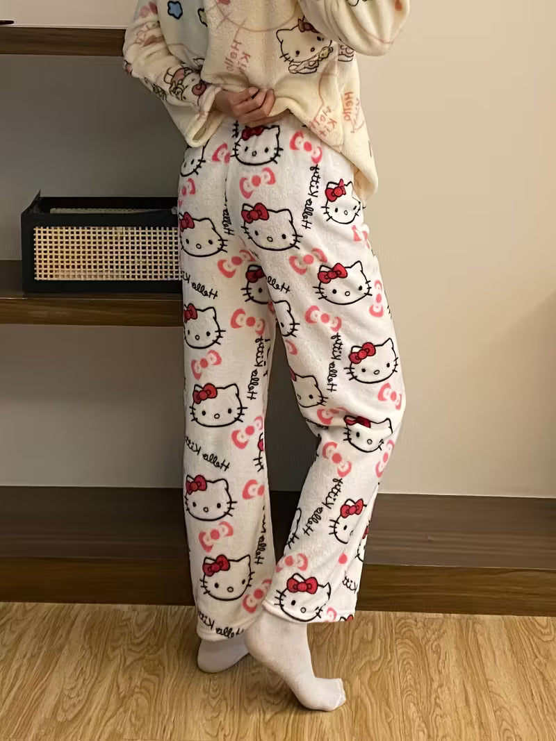 Hello Kitty Flannel Pajama Pants