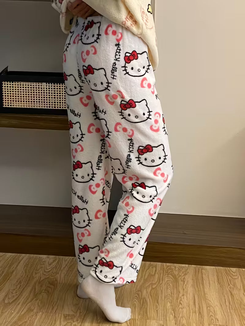 Hello Kitty Flannel Pajama Pants