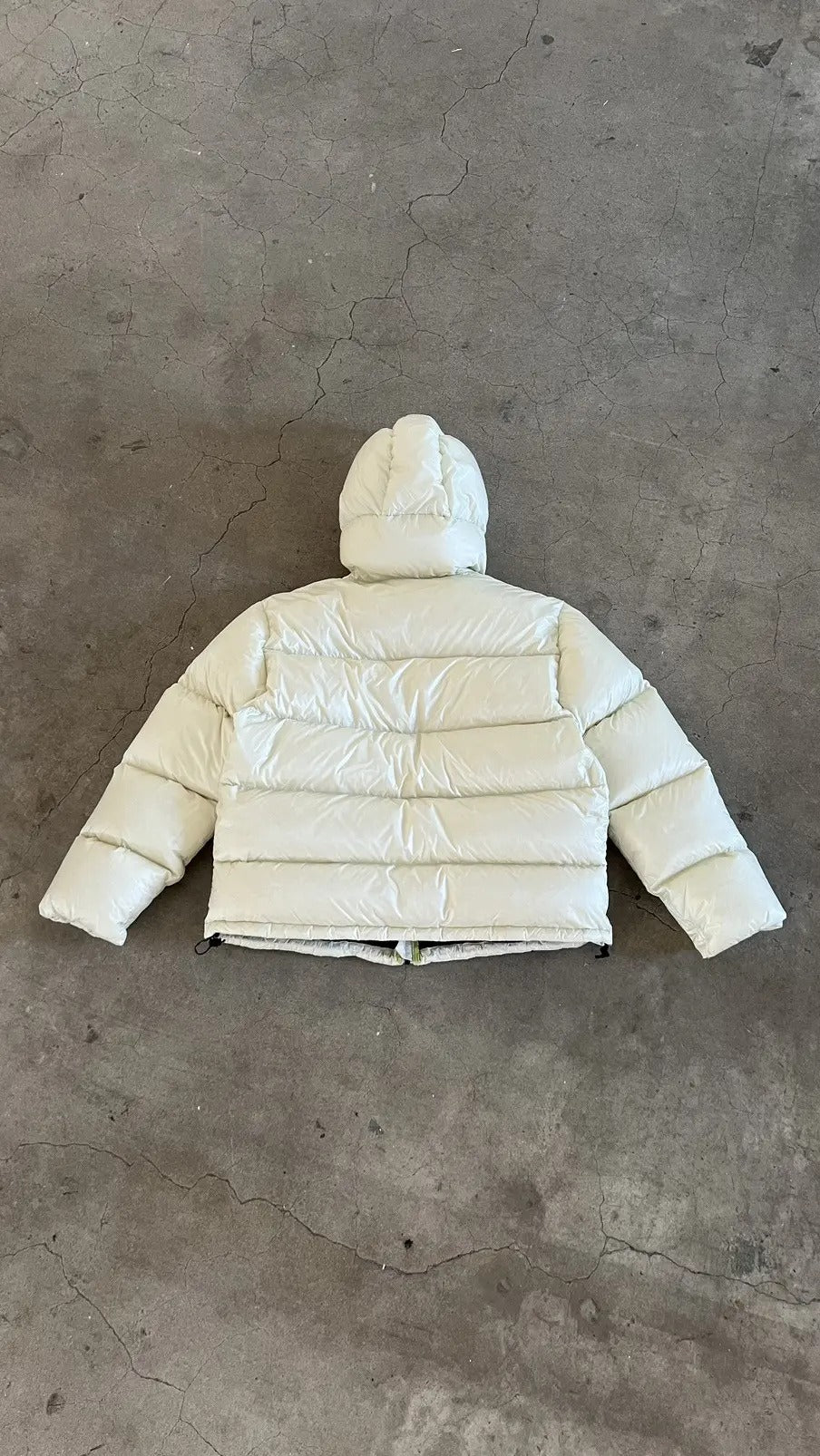 Stussy Micro Ripstop Down Parka 'Bone'