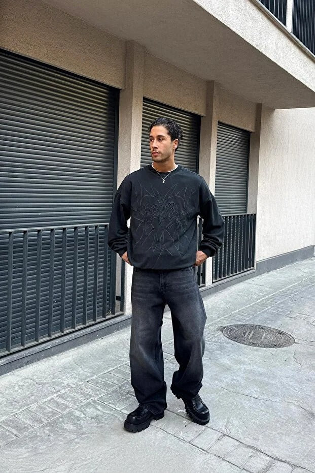 Black Baggy Jeans