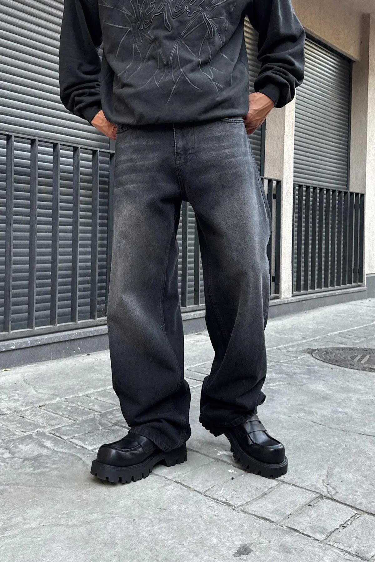 Black Baggy Jeans