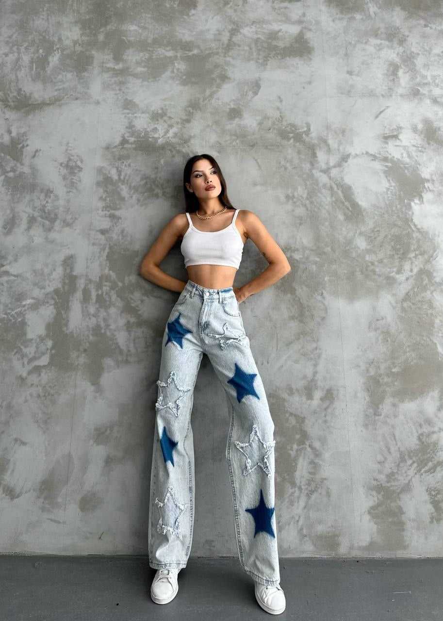 Baggy Socket Star Jeans