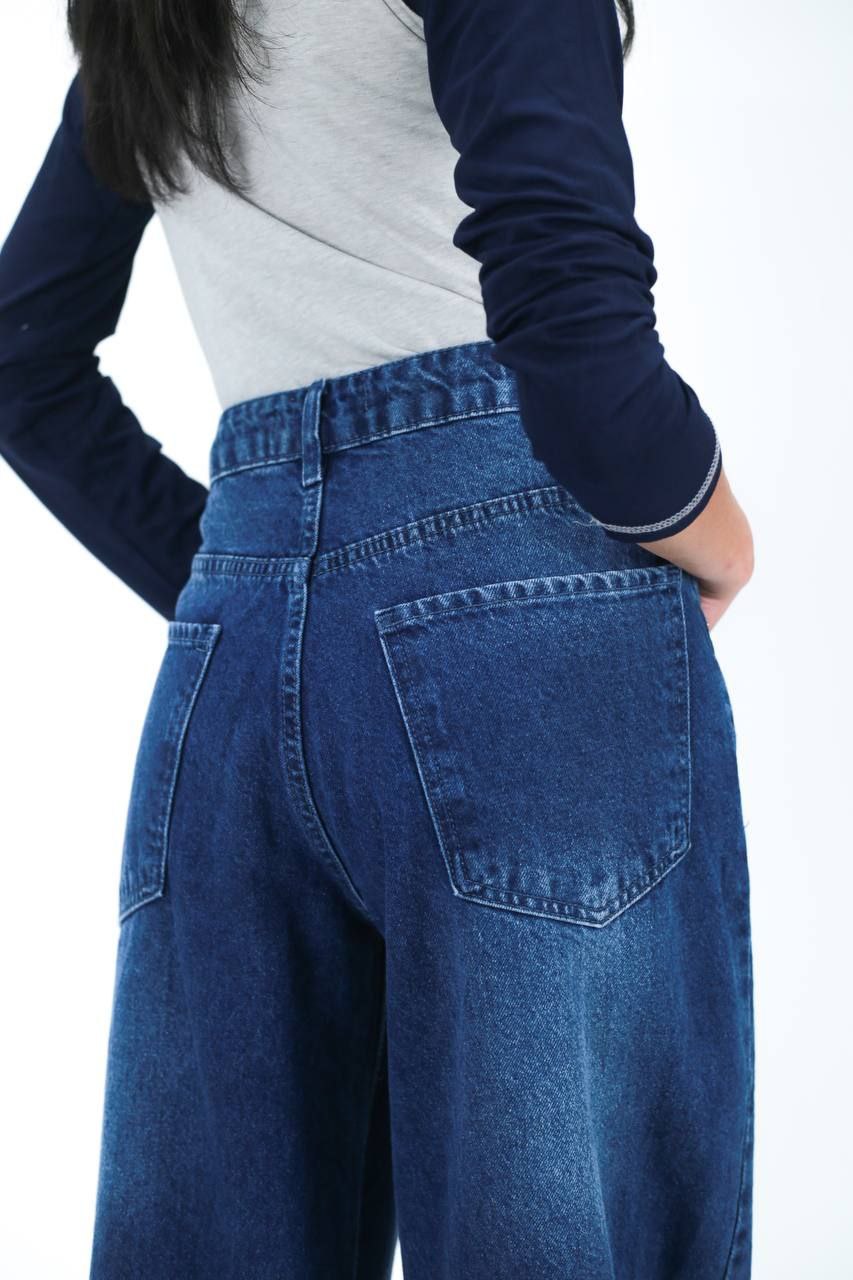 Dark Blue Baggy Jeans