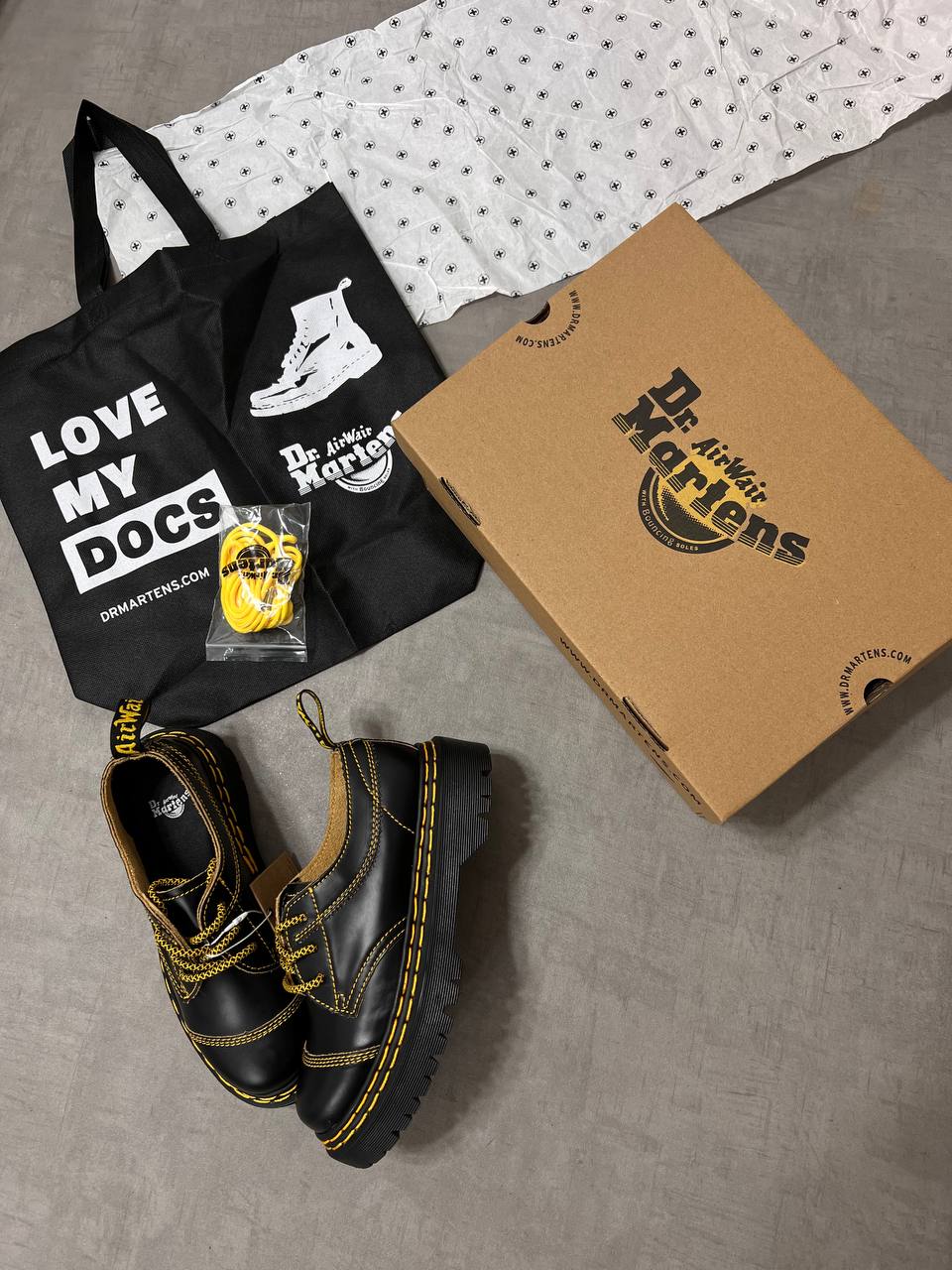 Dr. Martens 1461 BEX DOUBLE STITCH LEATHER SHOES