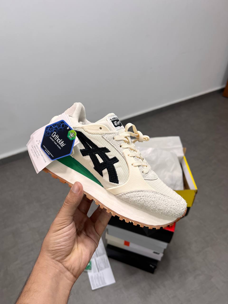 Onitsuka Tiger Moage CO Cream Black